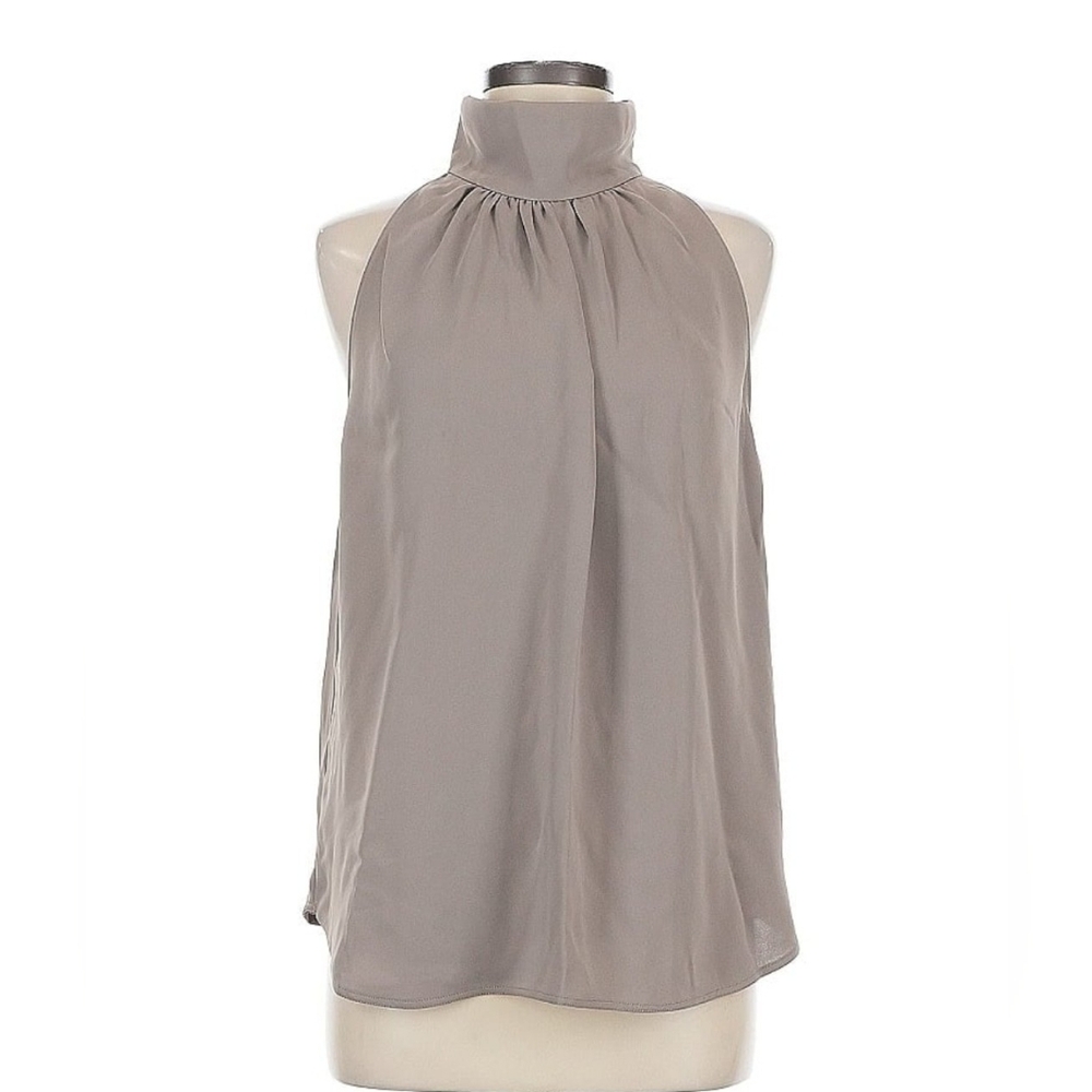 Babaton Taupe Halter Blouse